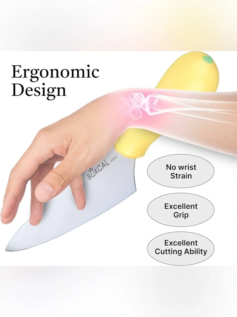 5pc Kitchen Knife & Utensil Set